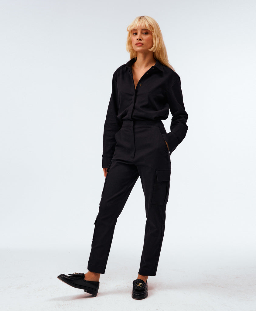 LEA GÖMLEK - SİYAH