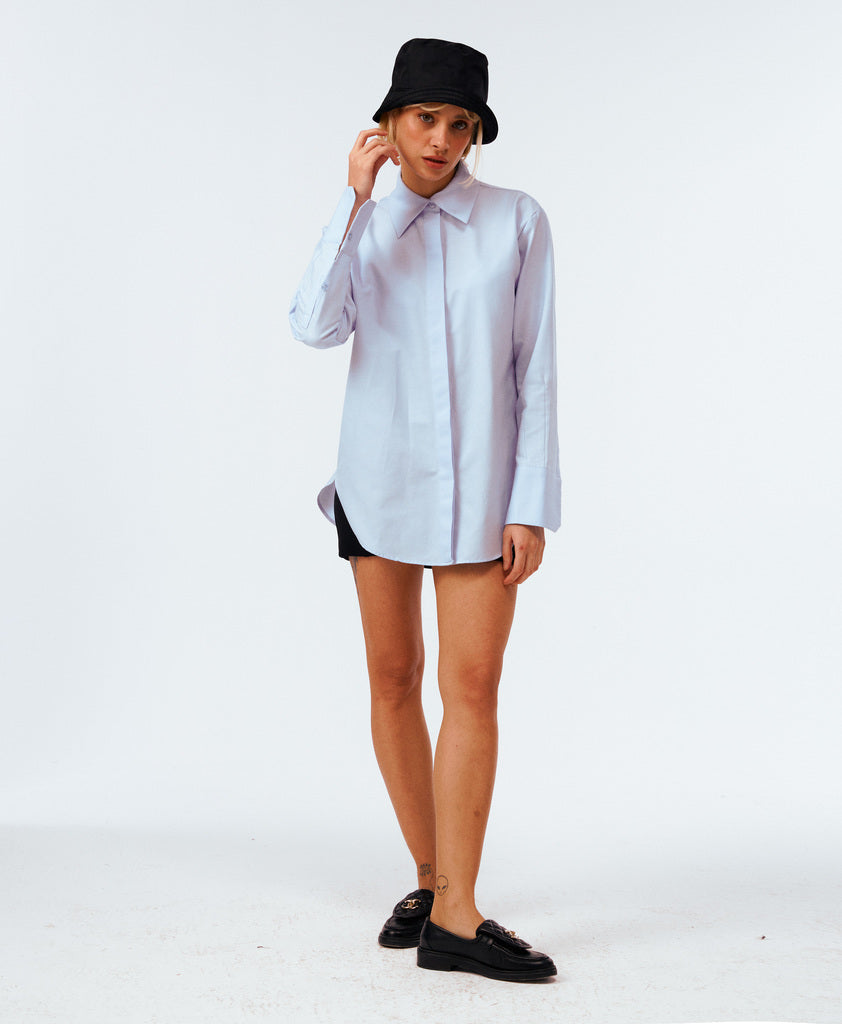 BOYFRIEND GÖMLEK - MAVİ