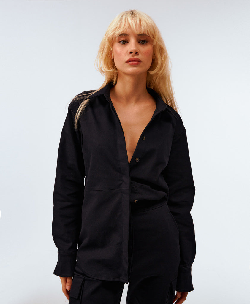 LEA GÖMLEK - SİYAH