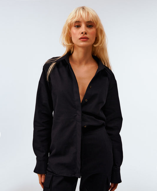 LEA GÖMLEK - SİYAH