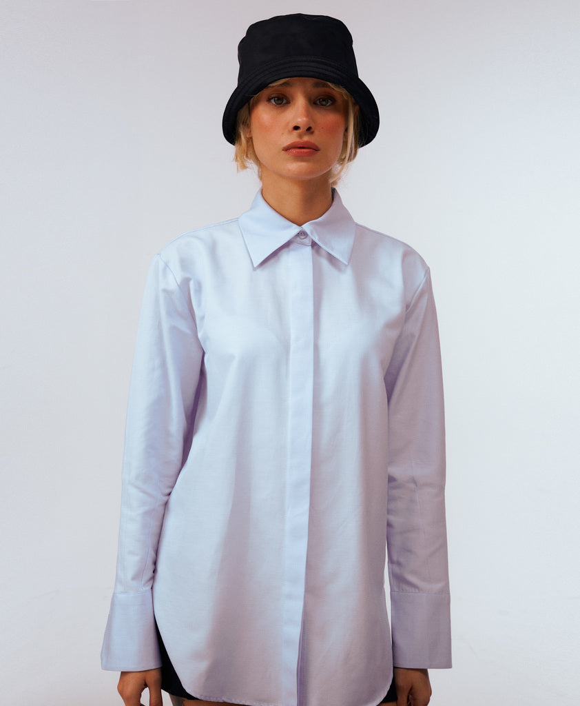 BOYFRIEND GÖMLEK - MAVİ